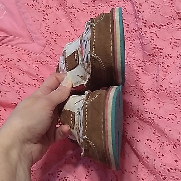 Women's Ariat Cruisers cow skull leather shoes size 7 - Picture 5 of 9